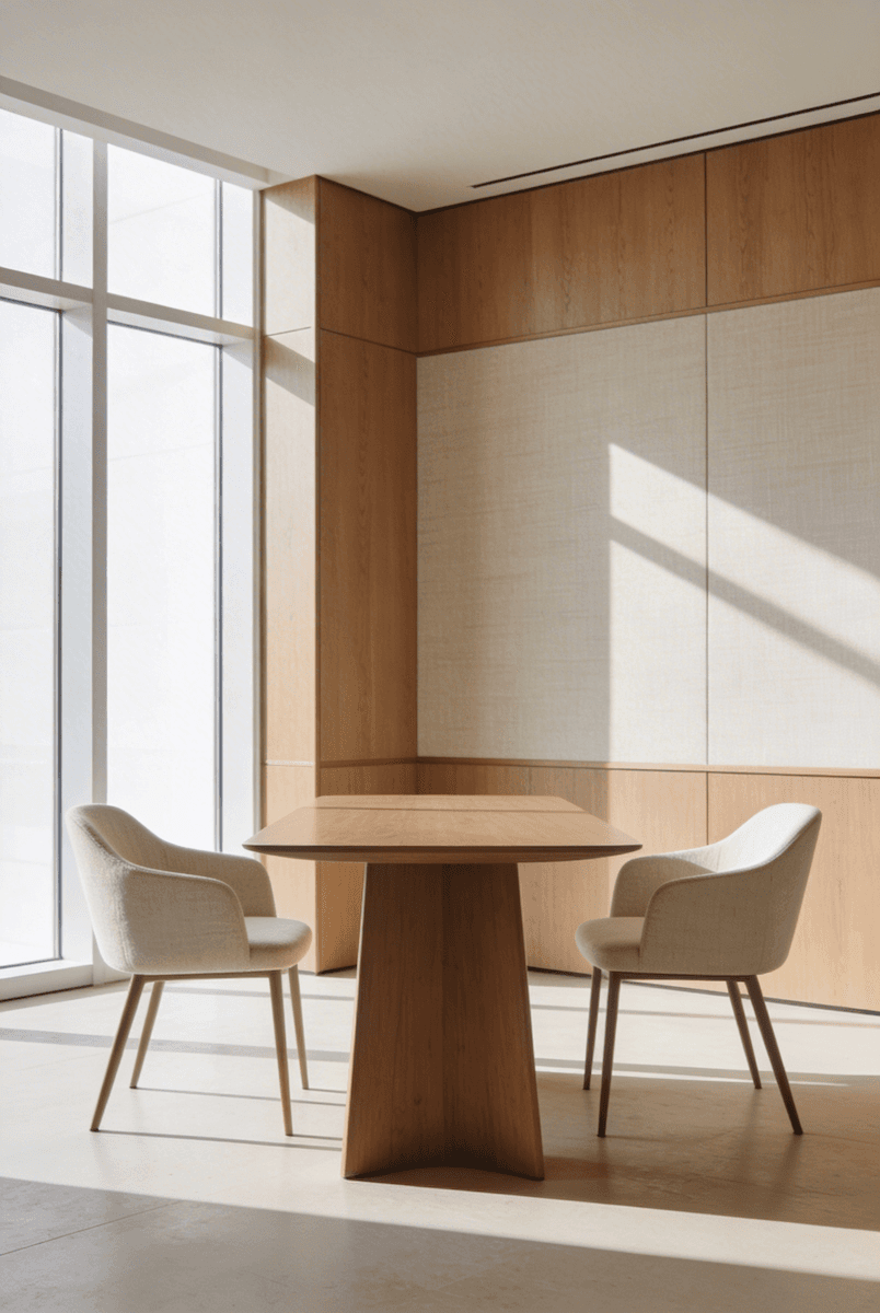 Façade contemporaine en contre-plongée